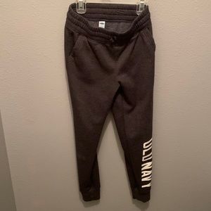 Old navy sweats size 10-12 youth